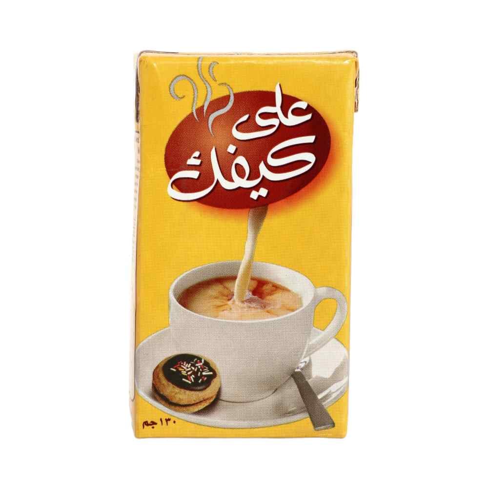 على كيفك حليب مركز للشاي والحلويات - 130 جم