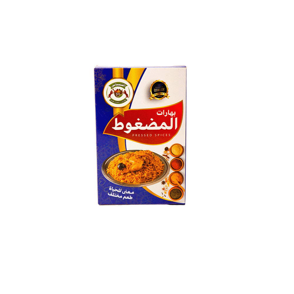 خلطة بهارات الشيباني متكاملة مُخصصة لتحضير المضغوط - 60 جرام