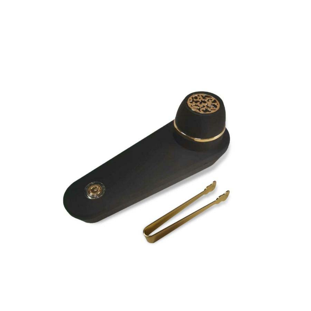 حامل بخور بقياس USB 14.5x5.5x5.8سم - أسود