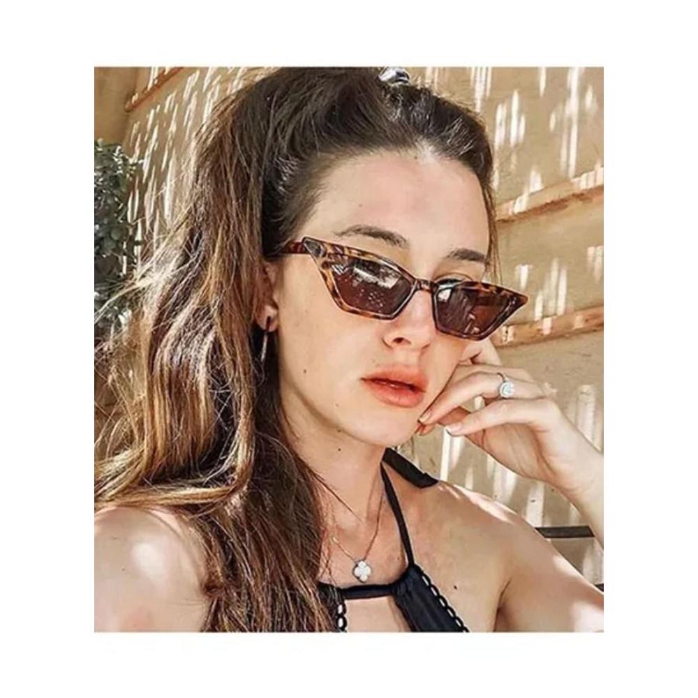 نظارة شمسية نسائية UV400 S17077leopard -نقشة فهد