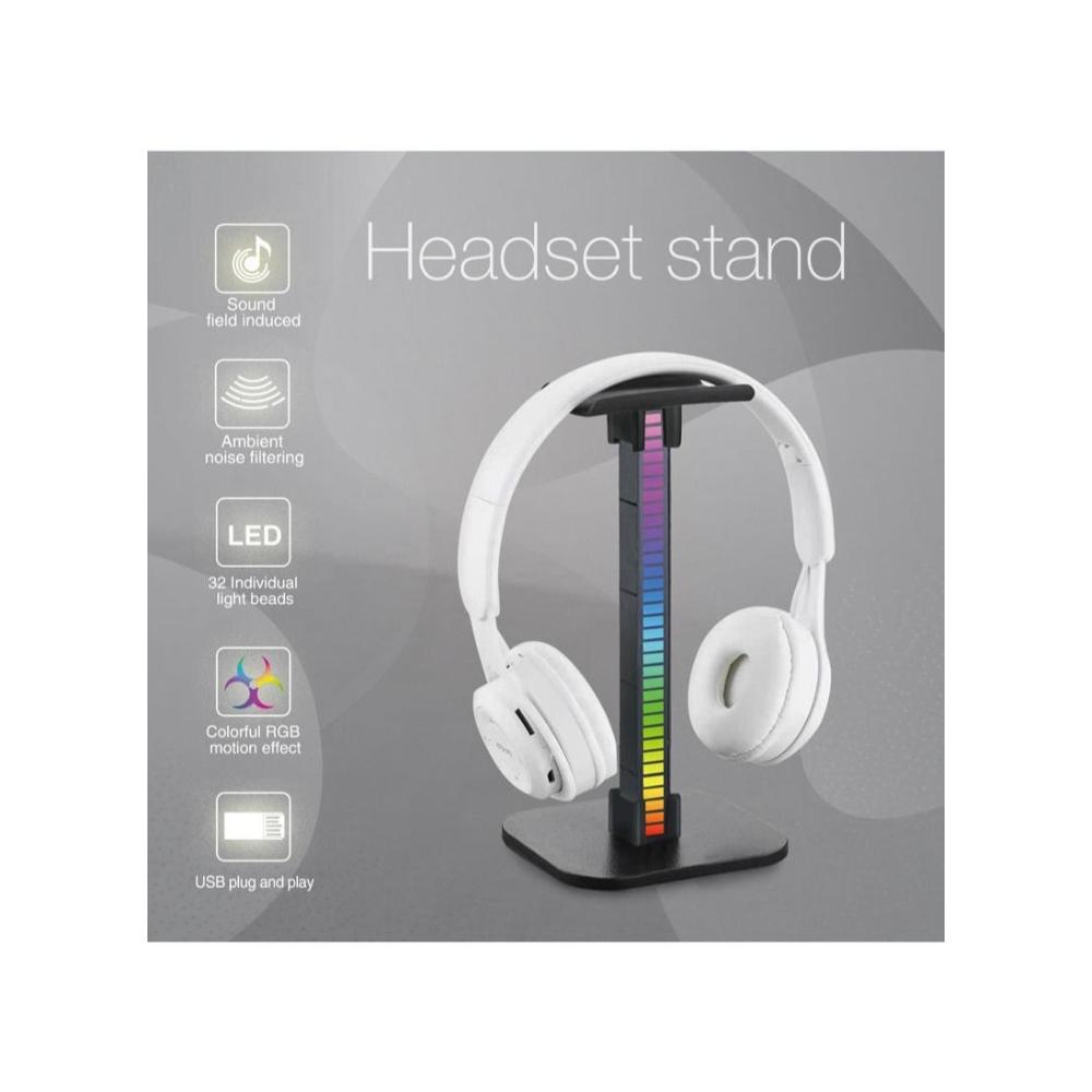 شاربدو حامل سماعة رأس بإضاءة RGB تفاعلية موديل T12
