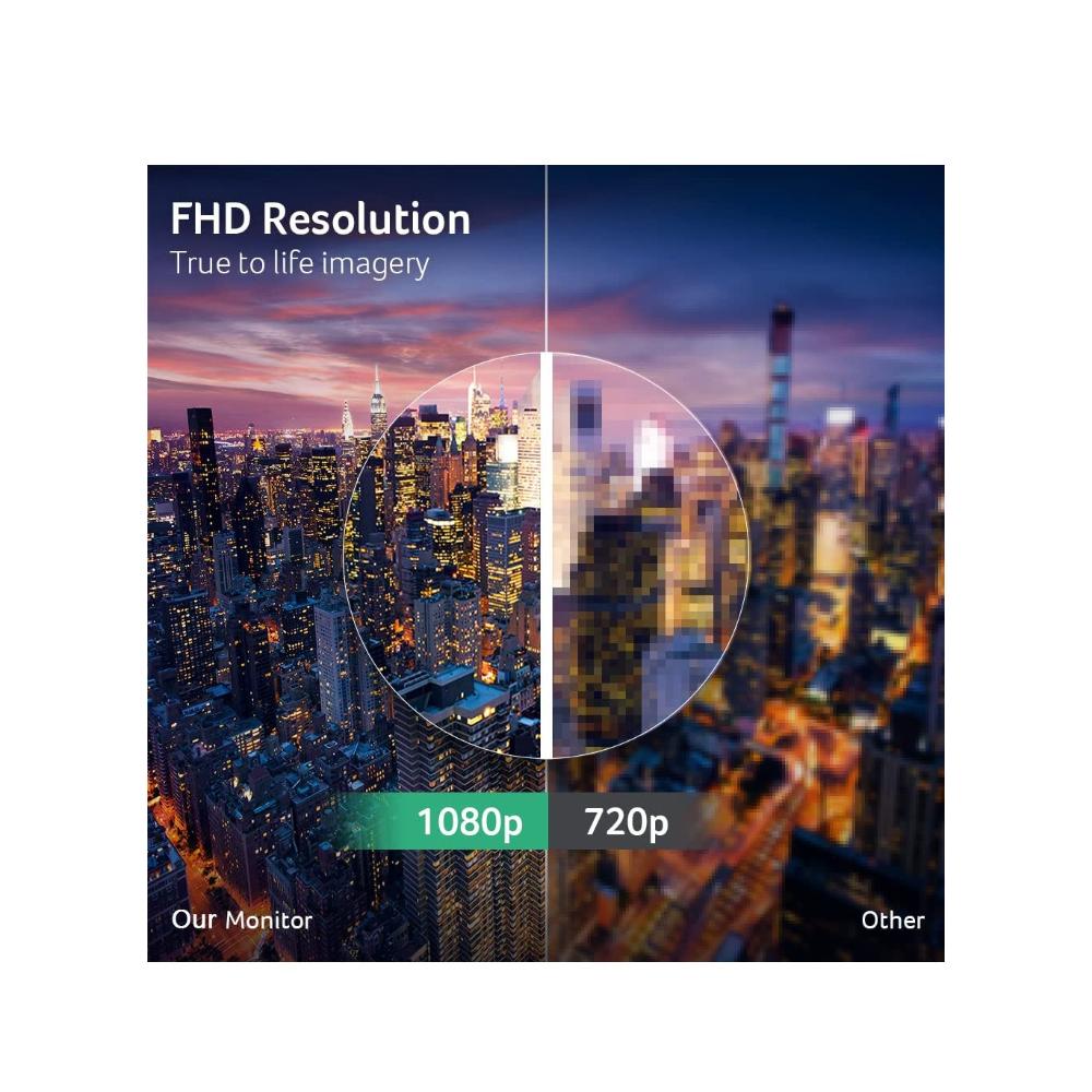 شاشة ألعاب منحنية IPS 23.8 بوصة FHD 165Hz -أسود