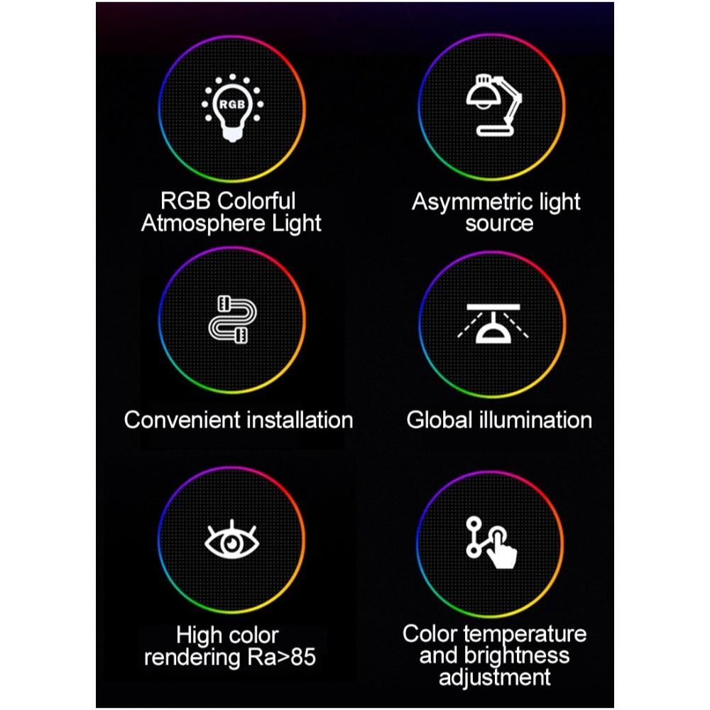 شريط إضاءة RGB لشاشة الكمبيوتر - USB