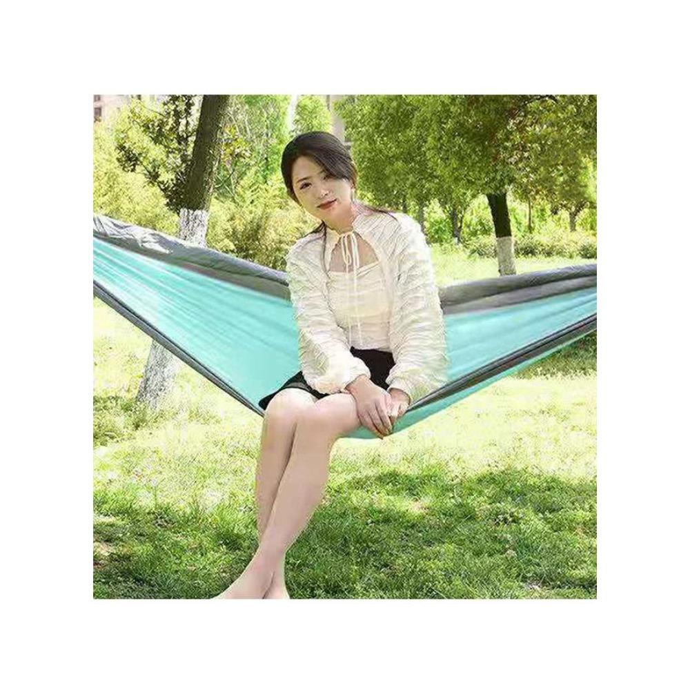 أرجوحة نايلون بقياس 300x200 سم موديل Hammock_05 - أخضر فاتح