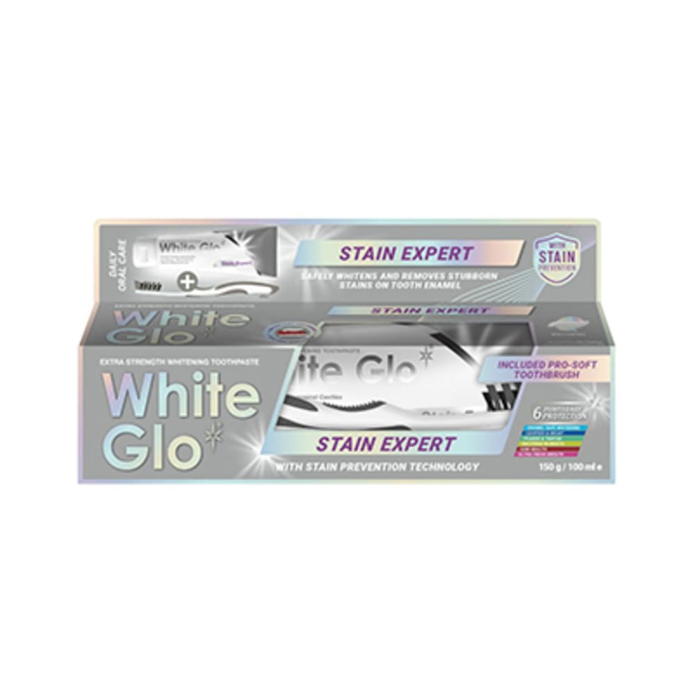 
وايت جلو معجون أسنان خبير البقع مع فرشاة - 100 مل
