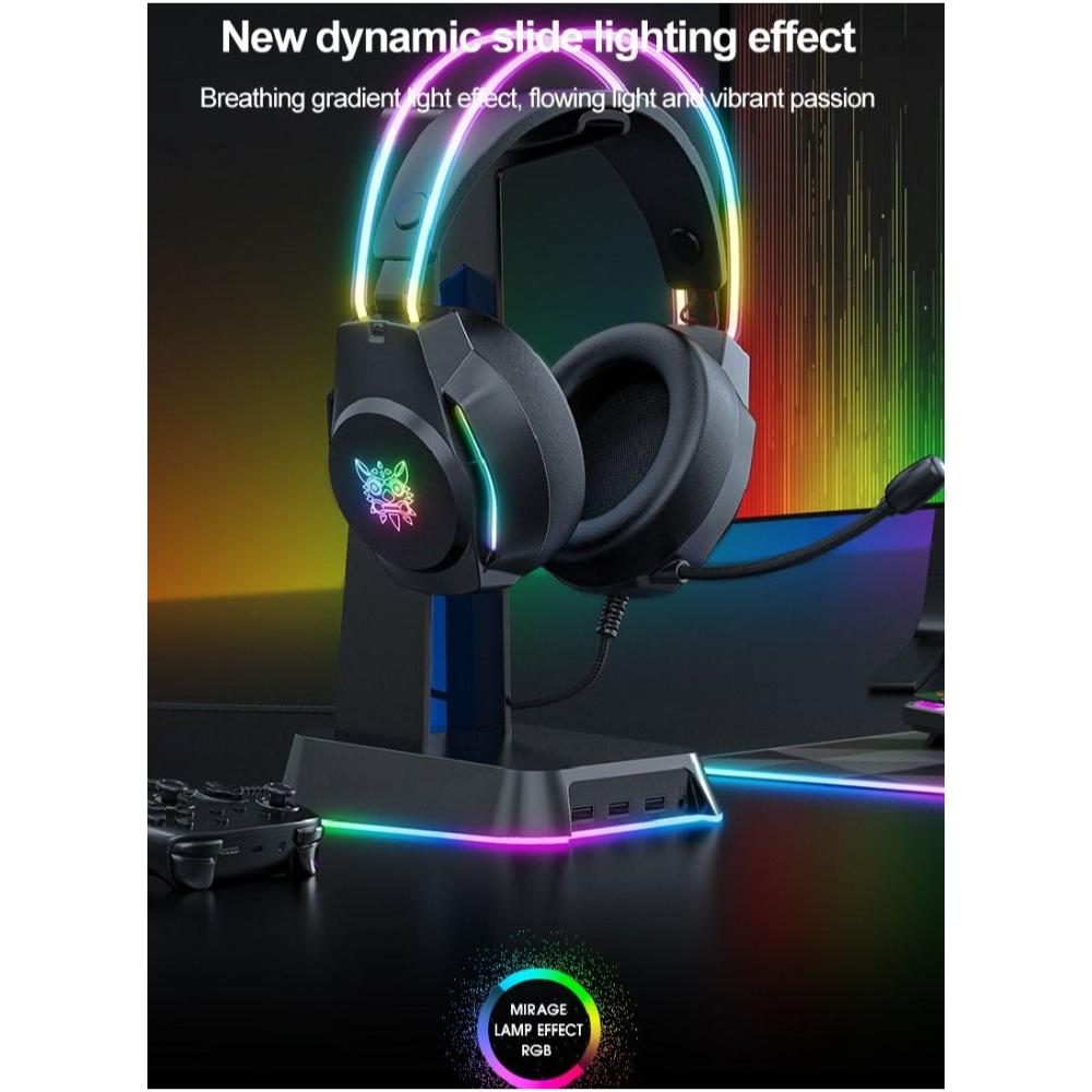 سماعة ألعاب X26 RGB سلكية مع ميكروفون