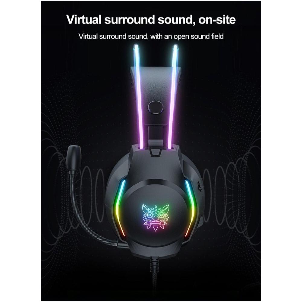 سماعة ألعاب X26 RGB سلكية مع ميكروفون