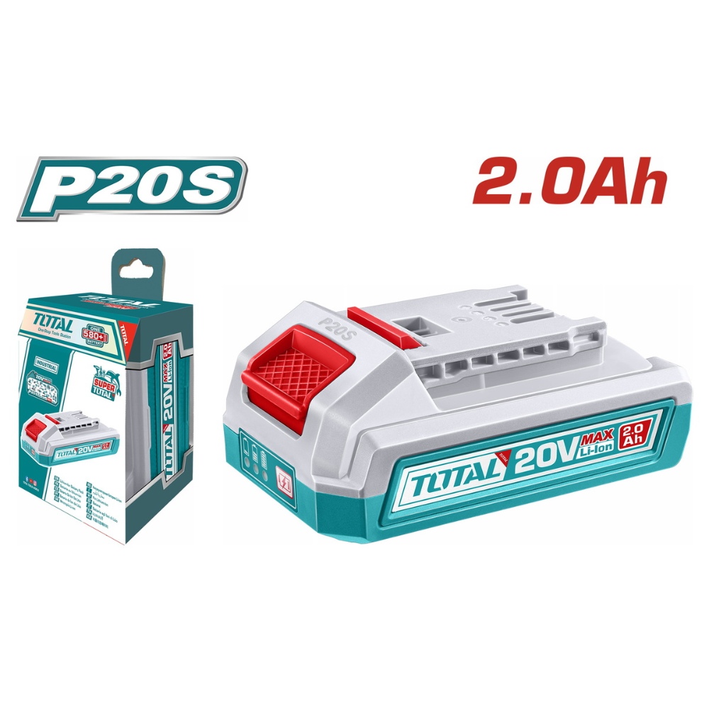 بطارية ليثيوم توتال 20فولت 2امبير