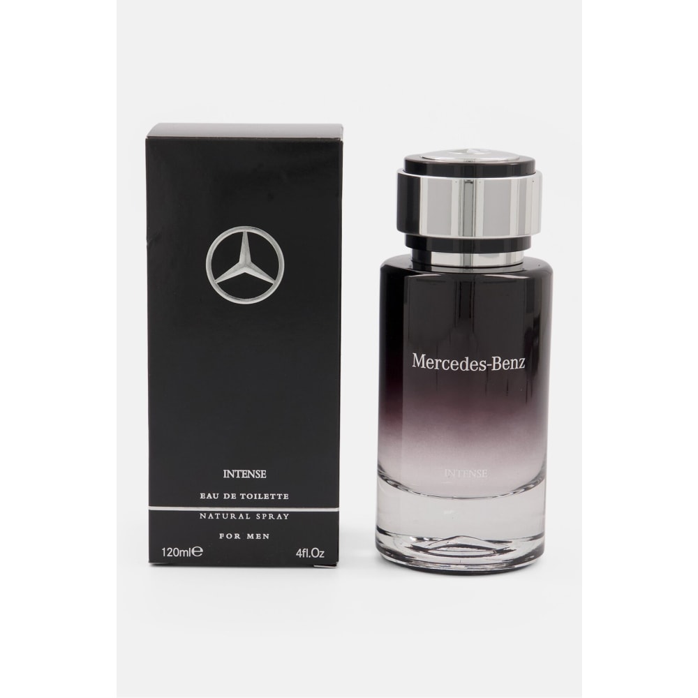 عطر رجالي مرسيدس بنز انتينس او دي تواليت 120 مل، لون أسود
