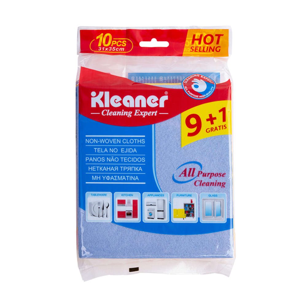 كلينر مناشف قماش للتنظيف متعددة الإستخدام 10 قطع - موديل GSG009