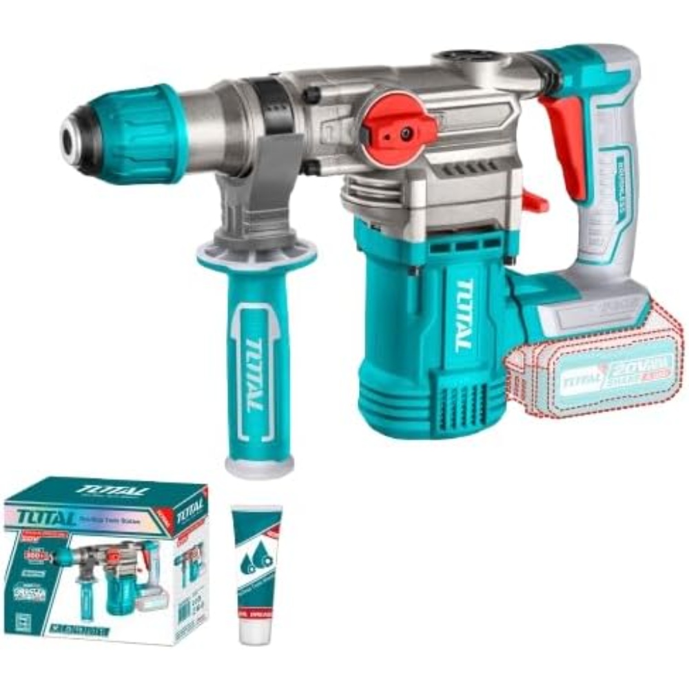 دريل هلتي28مل بطارية ليثيوم توتال 20فولت بدون )بطارية-قاعدة شحن