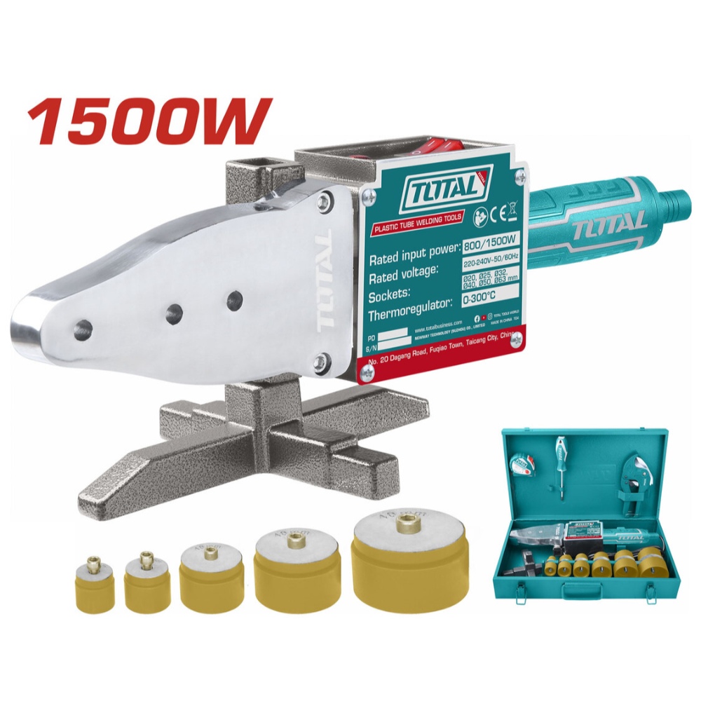 مكينة لحام مواصير بلاستيك توتال