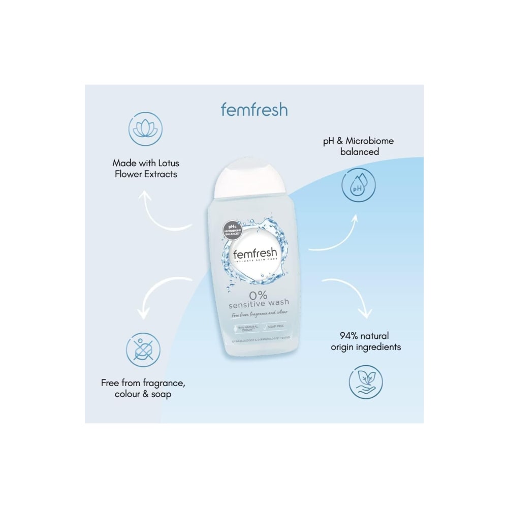 غسول بشرة حساسة بدون عطر، 250 مل