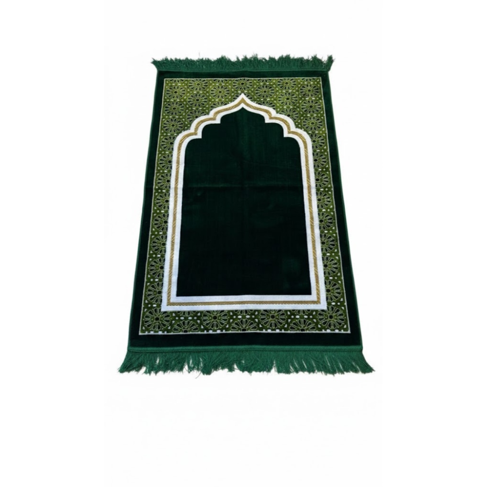 سجاد صلاه تركي صفاتكس لون اخضر تصميم عثماني