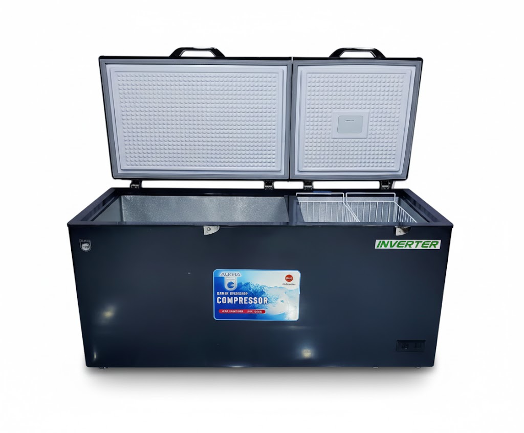 فريزر ألفا إنفرتر أرضي سعة كبيرة 550 لتر - موديل AL58NVR