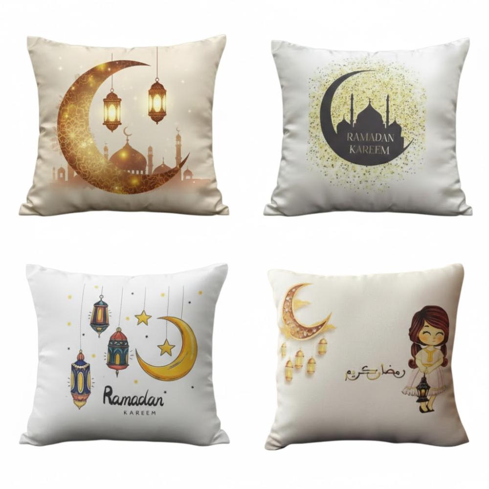 عرض خاص 4 مخدات هلال رمضان المتميزة