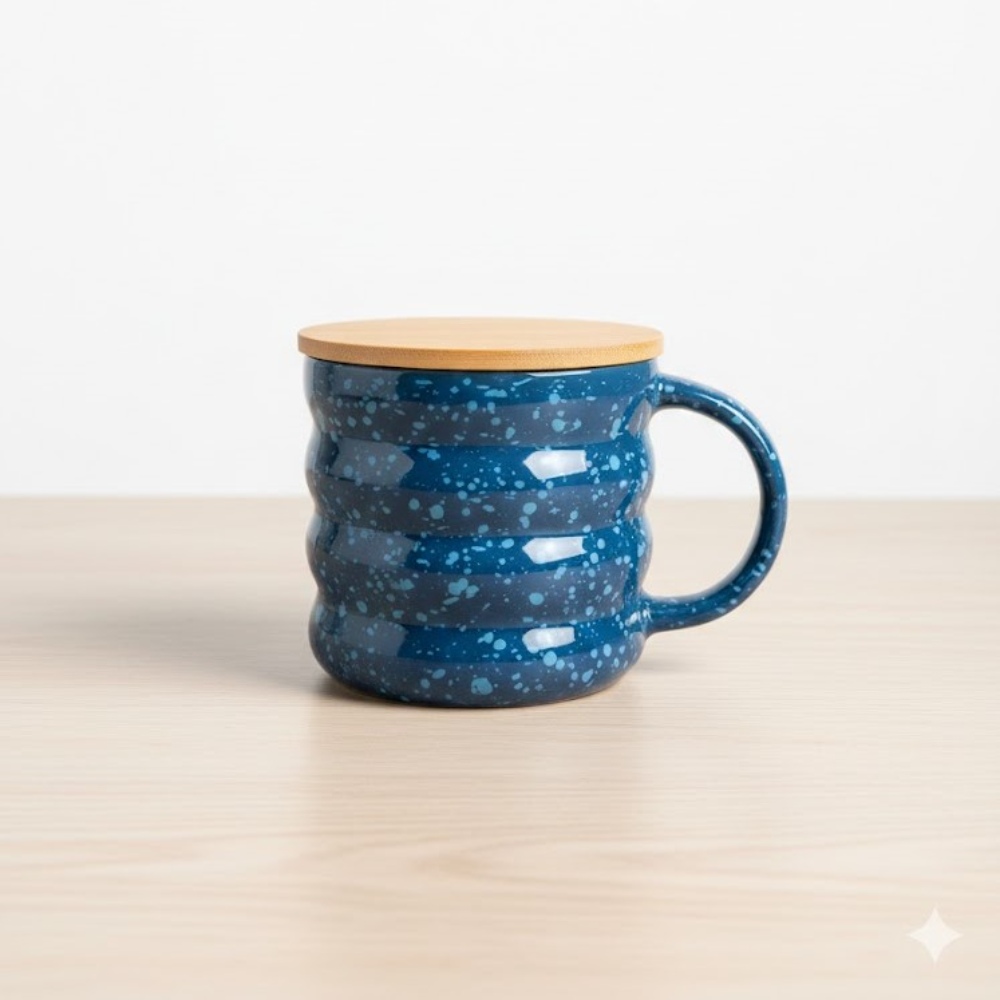 كوب سيراميك بتصميم Sub-Zero Splatter