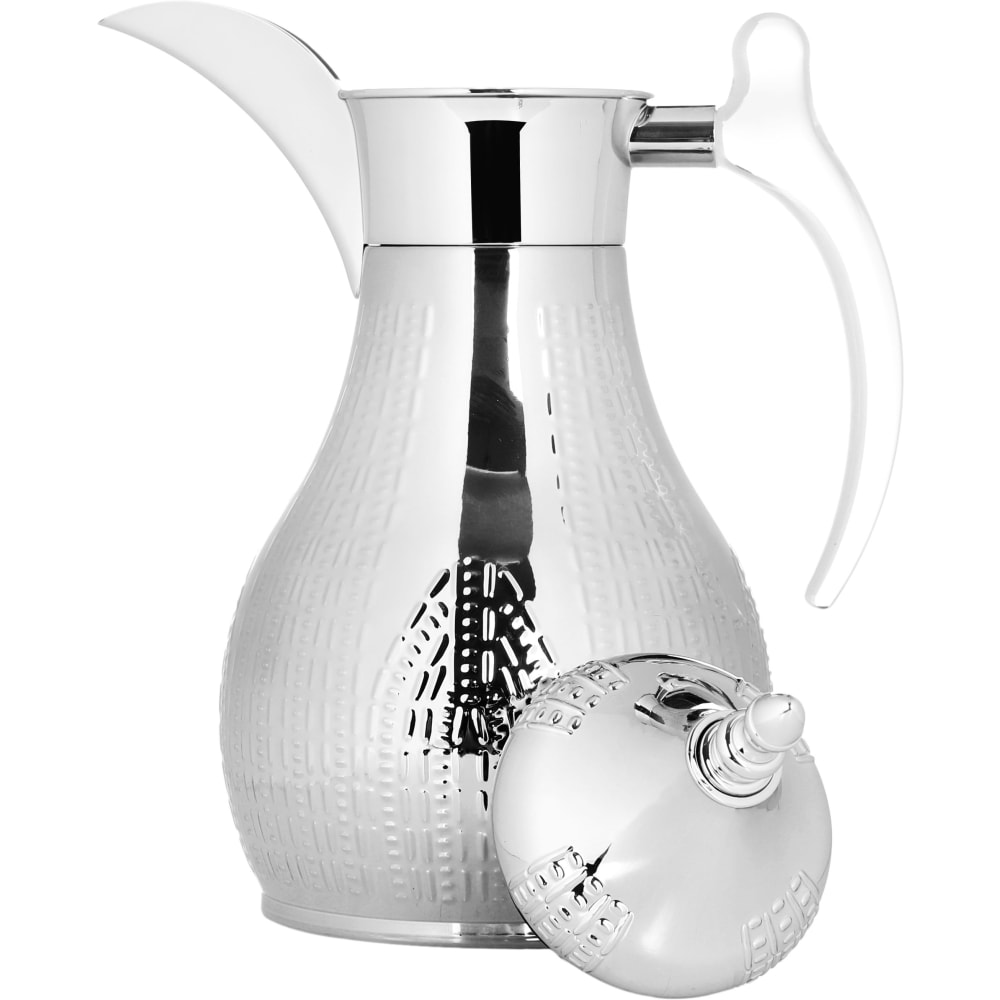 ترمس هيلة السيف غاليري، 1.2 لتر، حافظة داخلية استيل، هيكل خارجي استيل - فضي