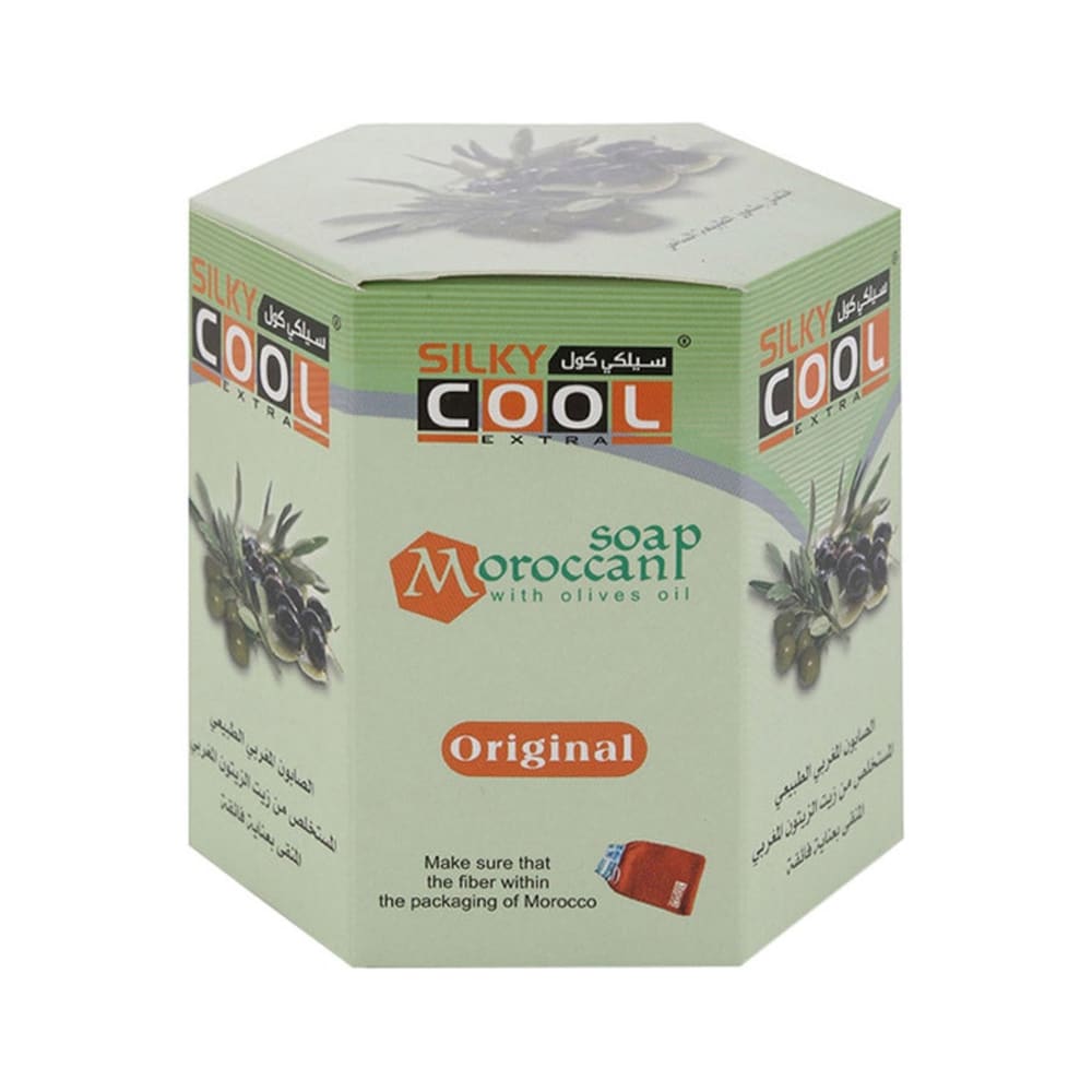 سيلكي كول إكسترا صابون مغربي بزيت الزيتون مع اللیفة - 300 جم