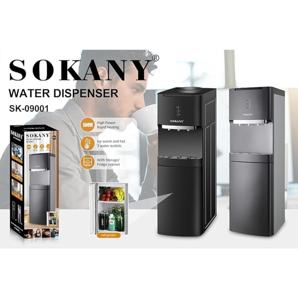 سوكاني براد مياه مع ثلاجة ساخن+بارد - موديل SK-09036