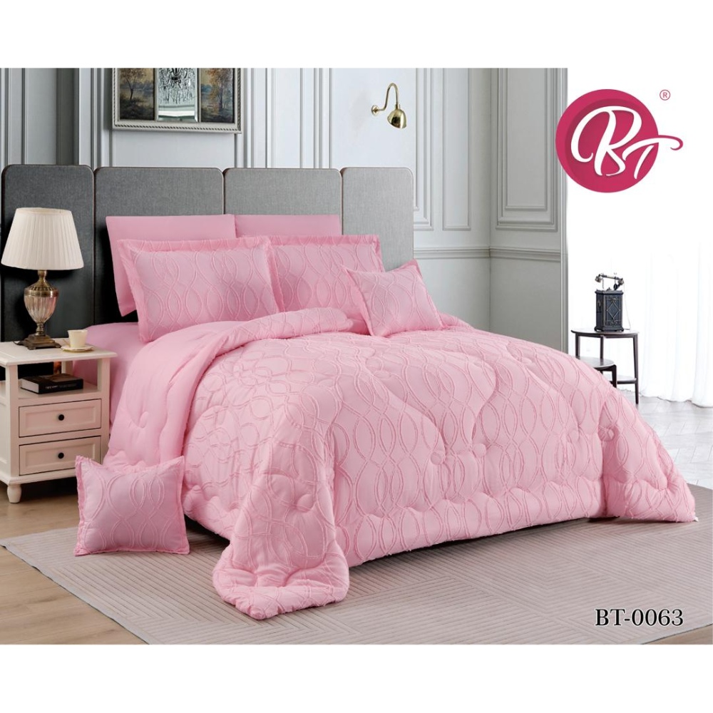 لحاف قطن عرائسي نفرين مطرز 10 قطع260*240