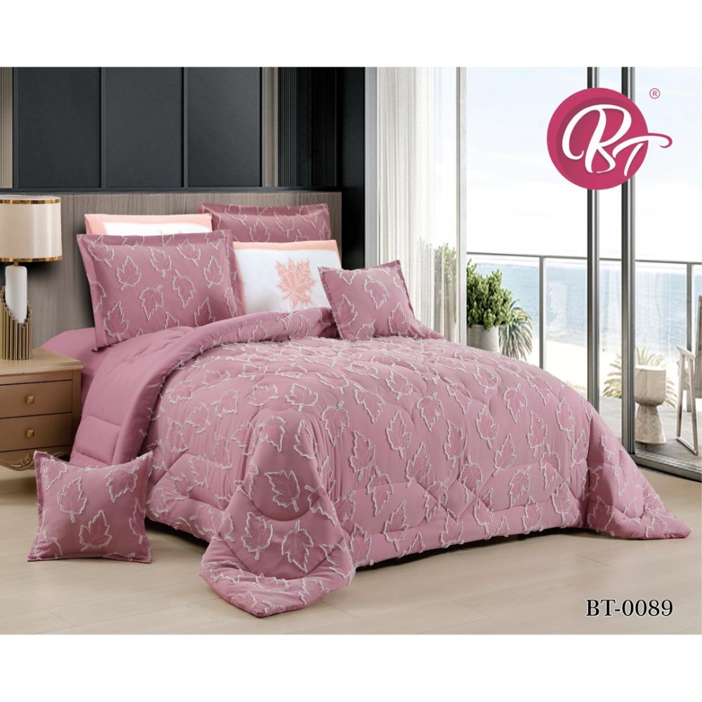 لحاف قطن عرائسي نفرين مطرز 10 قطع260*240