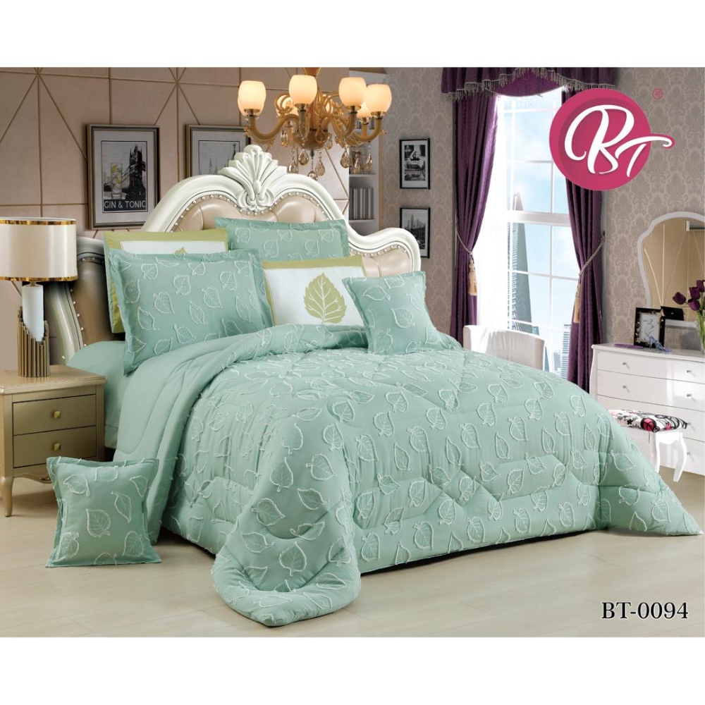 لحاف قطن عرائسي نفرين مطرز 10 قطع260*240