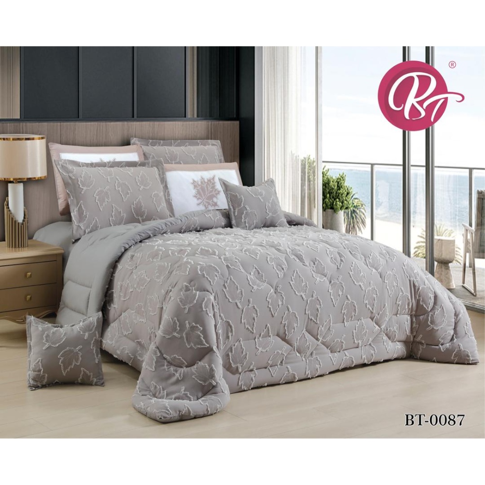 لحاف قطن عرائسي نفرين مطرز 10 قطع260*240