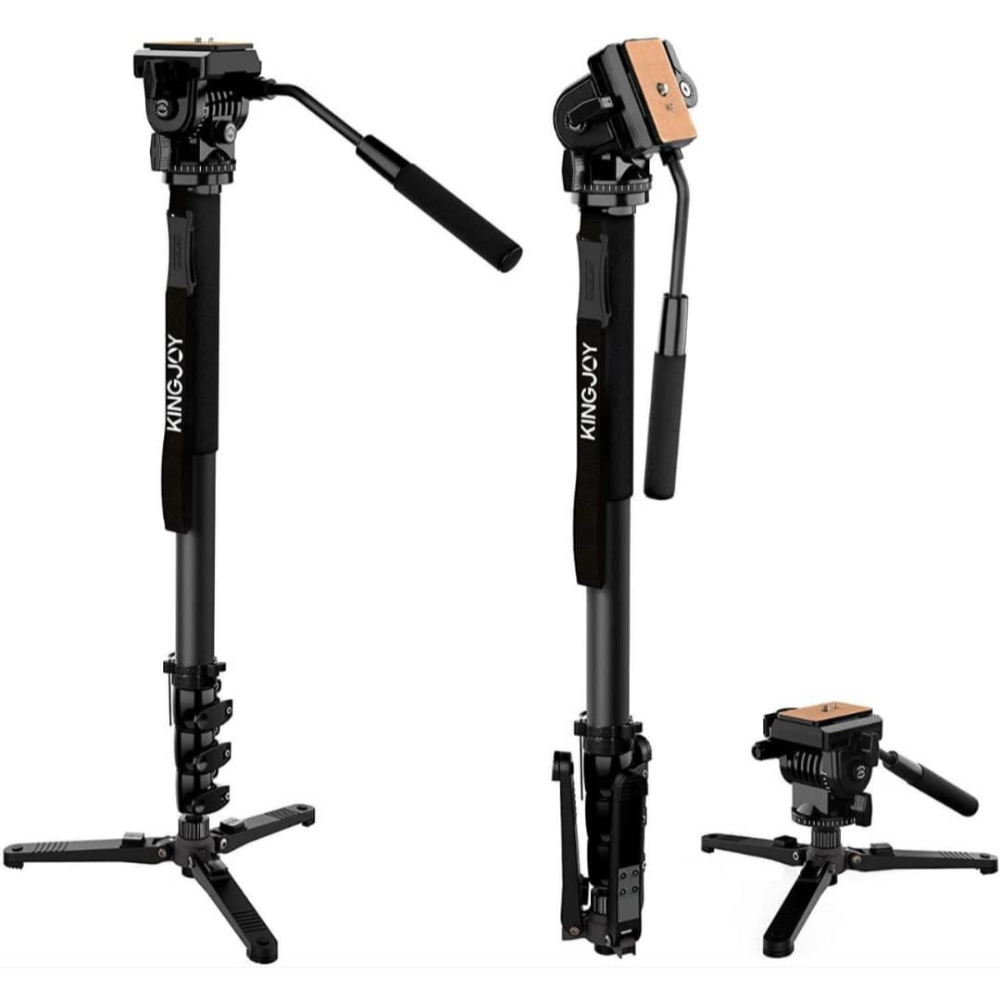 حامل كاميرا مونوبود KINGJOY MP3008F+VT1510