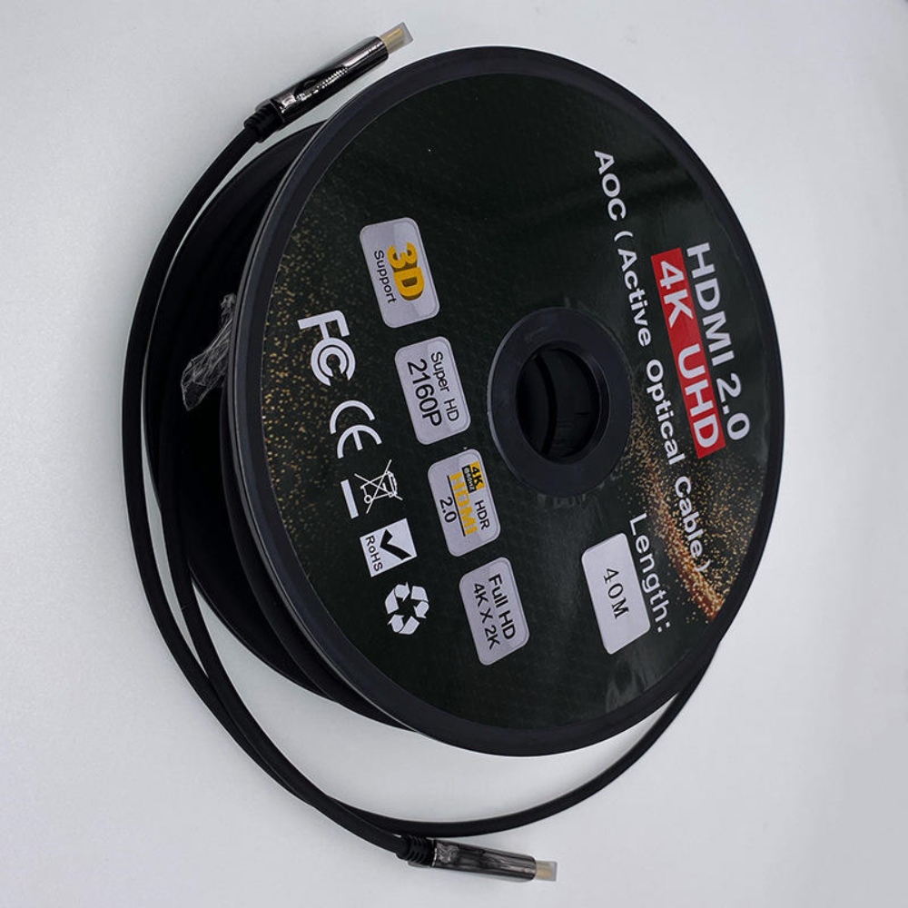 سلك اتش دي فايبر 100 متر 4k