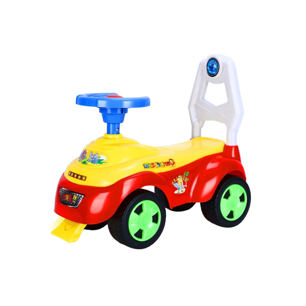السفير سيارة ركوب أطفال دفع يدوي مع مقبض خلفي