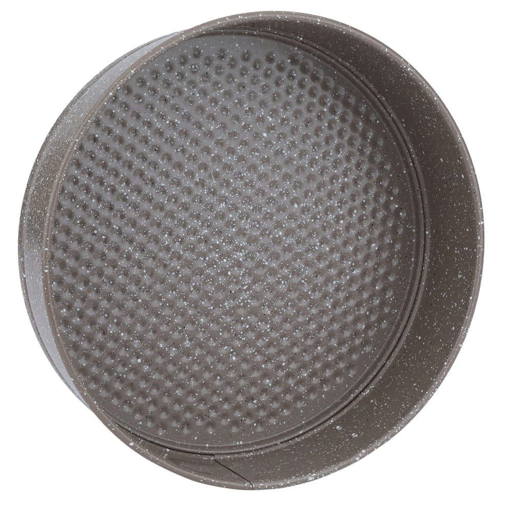 صينية تشيز كيك كيك جرانيت السيف غاليري، 24سم، دائري- رمادي