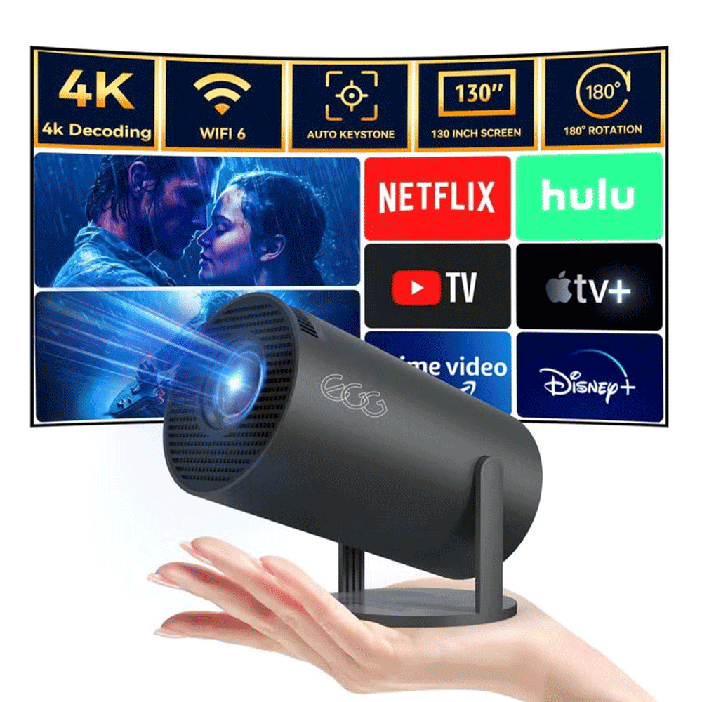 ماجكوبيك بروجكتر محمول بدقة 4K 