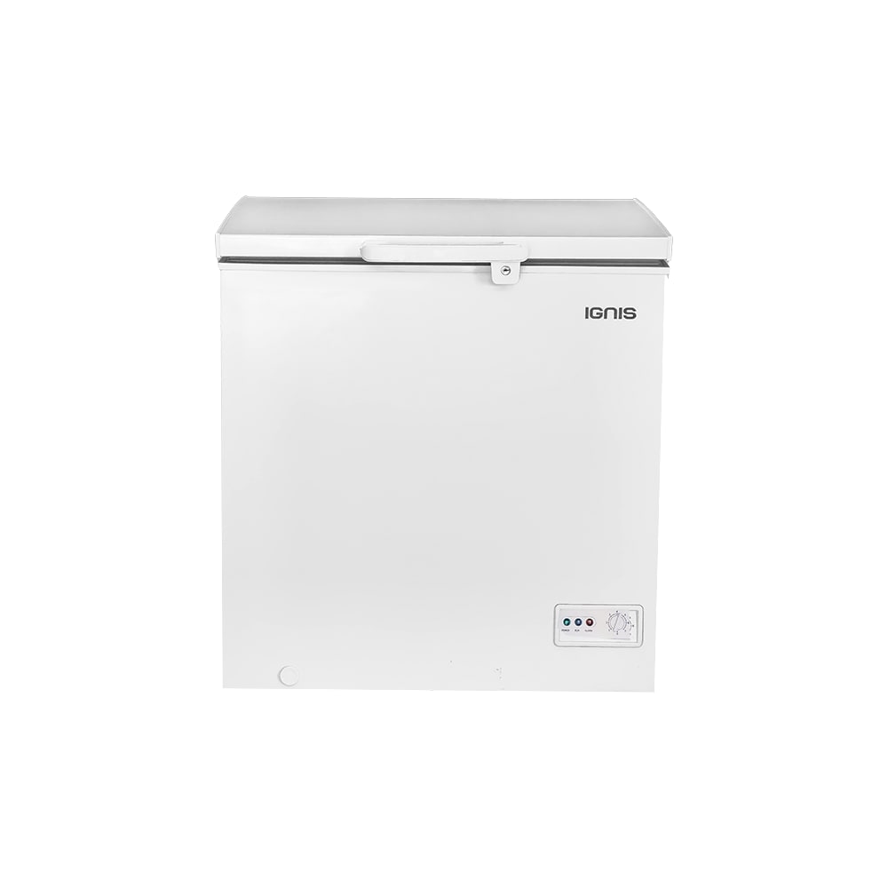 إيجنس ثلاجة فريزر أفقية موديل CFX- 190W/GCC/I - أبيض