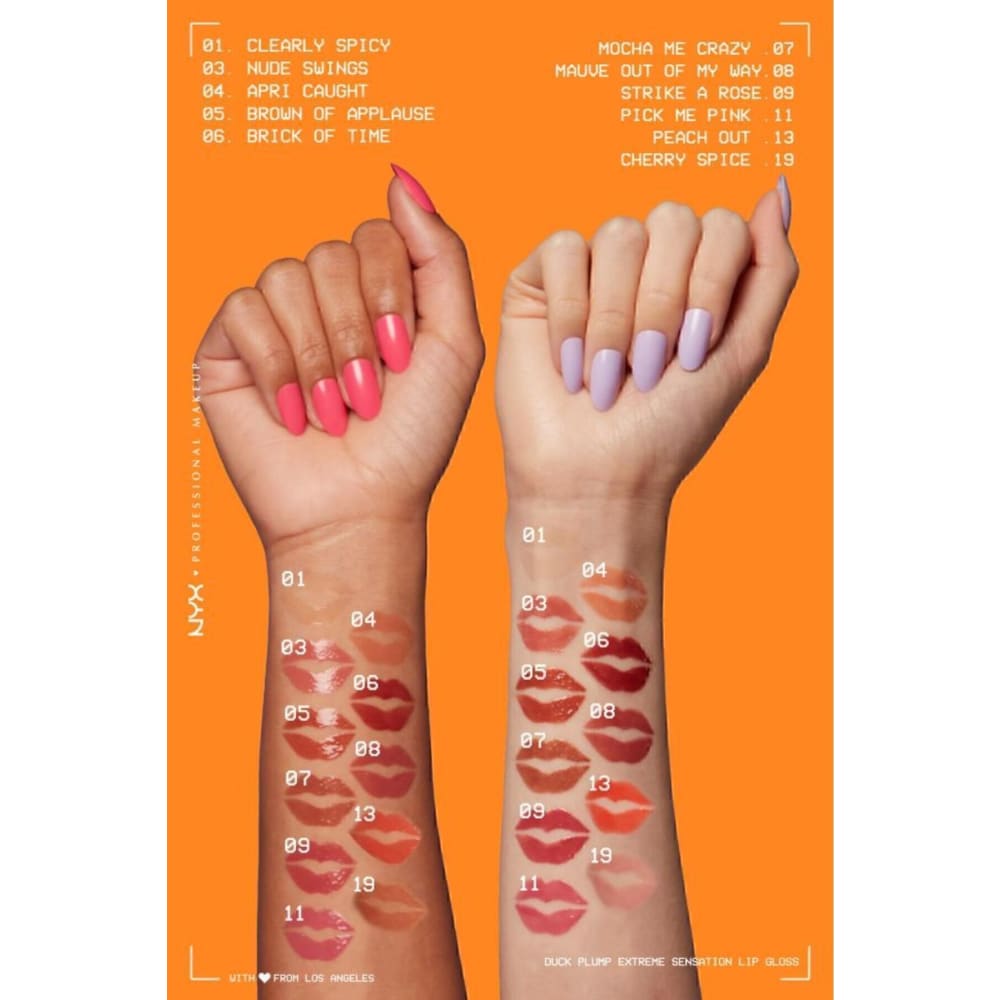 ملمع شفاه باللون الموف من Duck Plump - 08